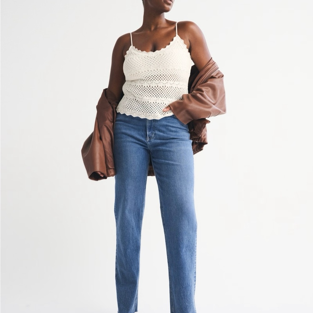 Abercrombie & Fitch 90’s Straight Leg 26 Long NWT